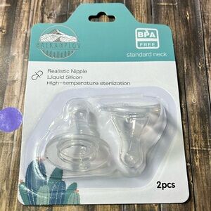 5for$10 Balkanplov Realistic Silicon Nipple BPA-FREE Baby Accessories NWT